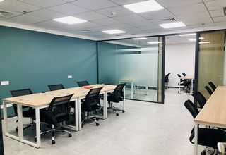 山东办公前台背景墙